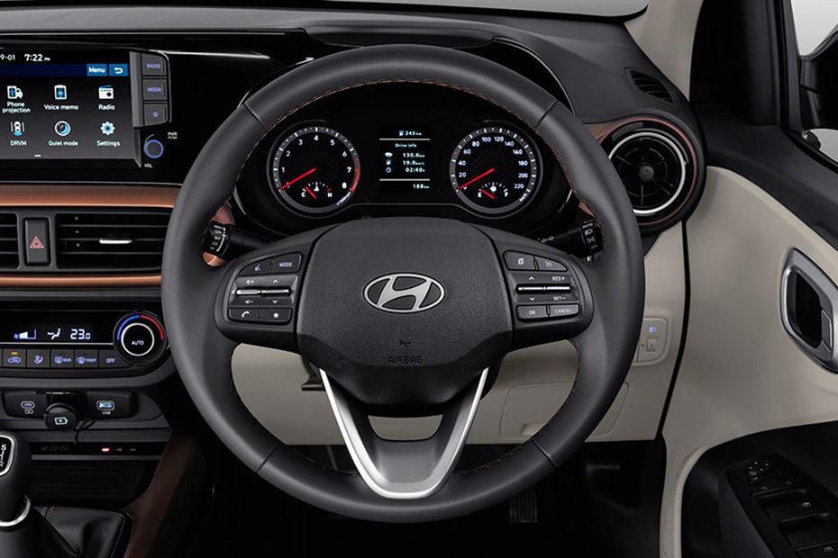Hyundai Aura Steering Wheel Image