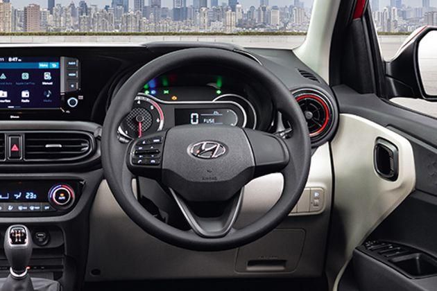Hyundai Aura Steering Wheel Image