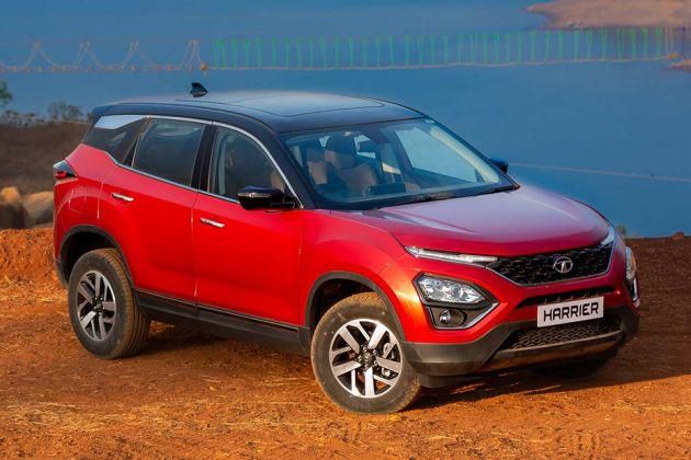 Tata Harrier Front Right View Image