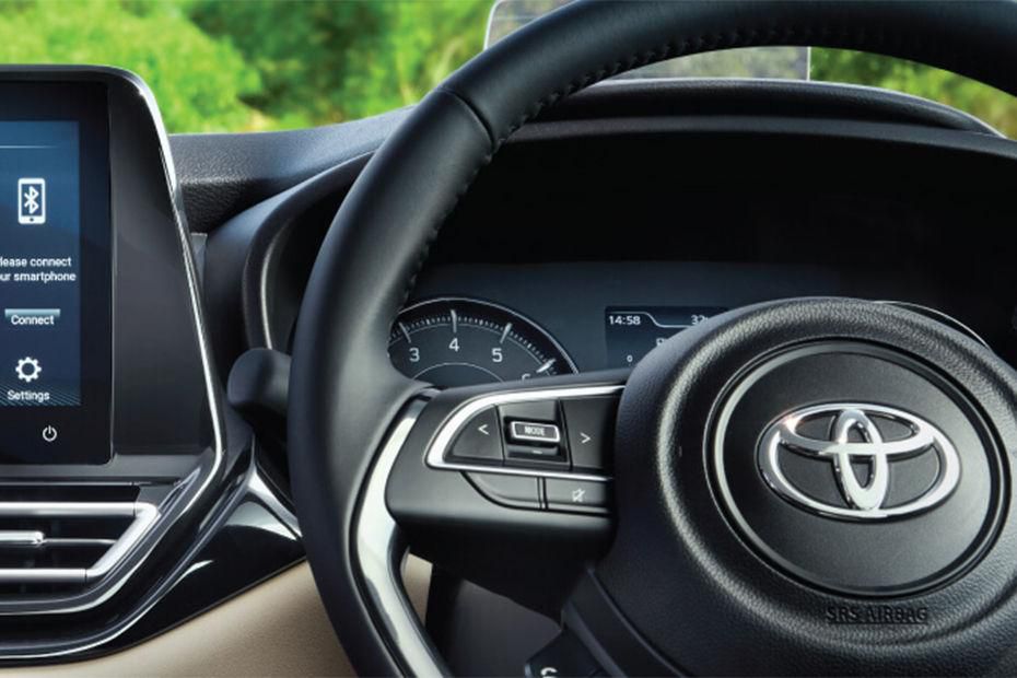 Toyota Glanza Steering Controls Image